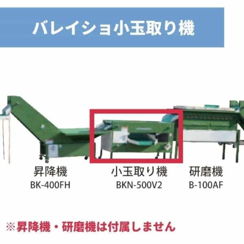 【piko様】専用・青360ｇ×2袋≪リクエスト特割特価≫ バレイショ小玉取り機 BKN-500-V2 ちくし号農機製作所 | 農業用品用