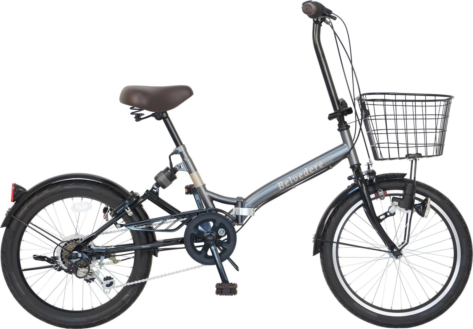 Belvedere パンクしない折りたたみ自転車 ノーパンク折りたたみ自転車 Belvedere ヴェルベデールFD CHACLE