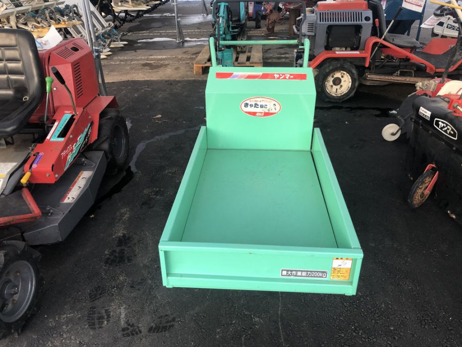 【未整備】ヤンマー 運搬車 MCG8 長さ×幅×高さ:1490ｍｍ×600ｍｍ×990ｍｍ 出力3PS 使用燃料 /容量:ガソリン/1.3L