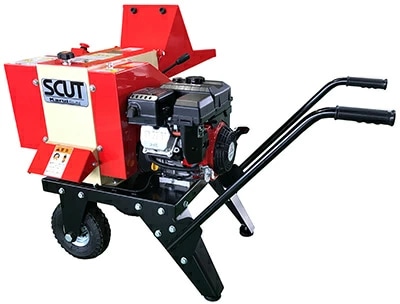 粉砕機 カルイ HNP-62L-1-4 ウッドチッパー 手押式 エンジン式