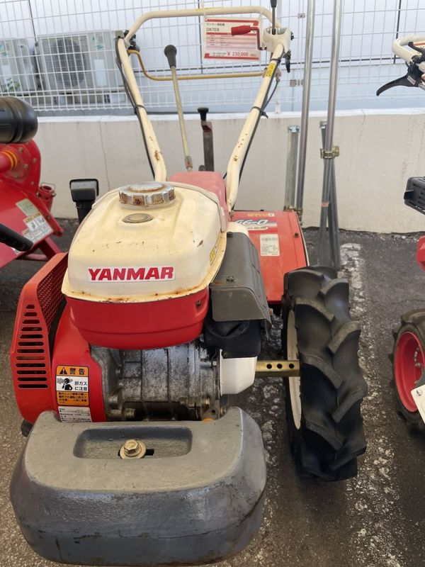 ヤンマー管理機　MRT65 動作品　配達可能 ヤンマー管理機 MRT65 動作品 配達可能 ヤンマー管理機 MRT65