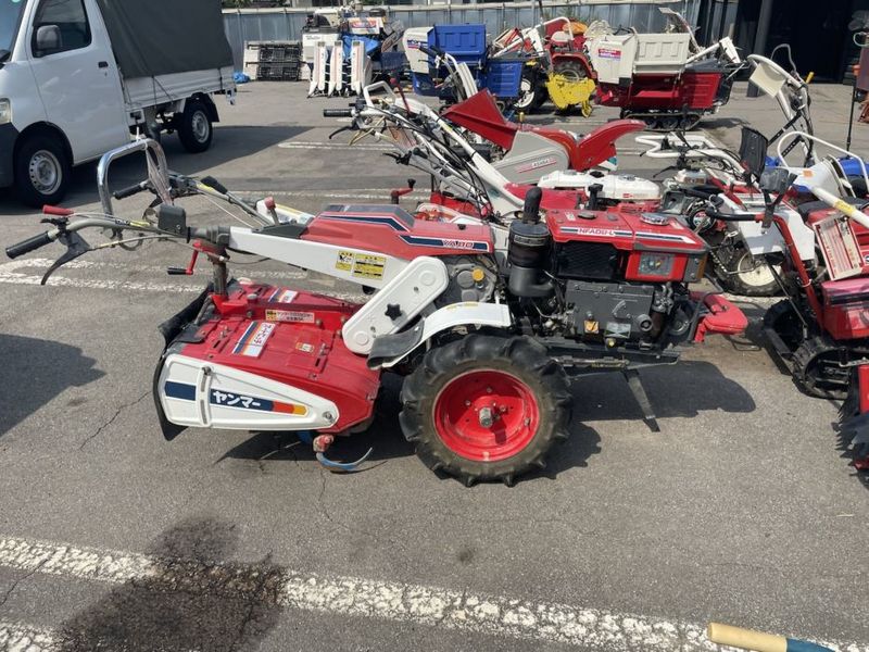 ヤンマー 管理機 MRT65EX 機体寸法:1410×575×1050(mm) 出力6.2ps 使用