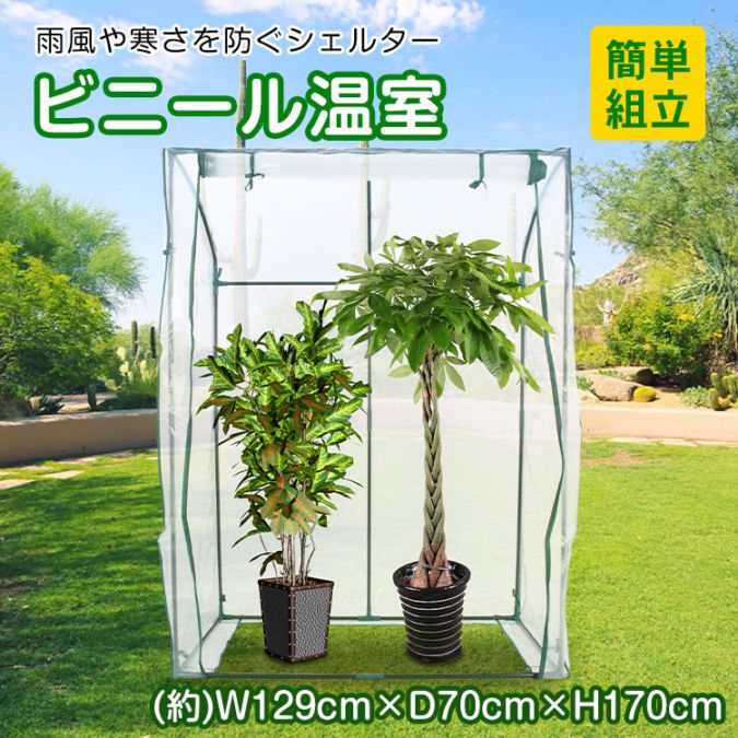 ビニール温室 ビニールハウス ガーデンハウス ベランダ DIY 観葉植物 ガーデン フラワー ラック