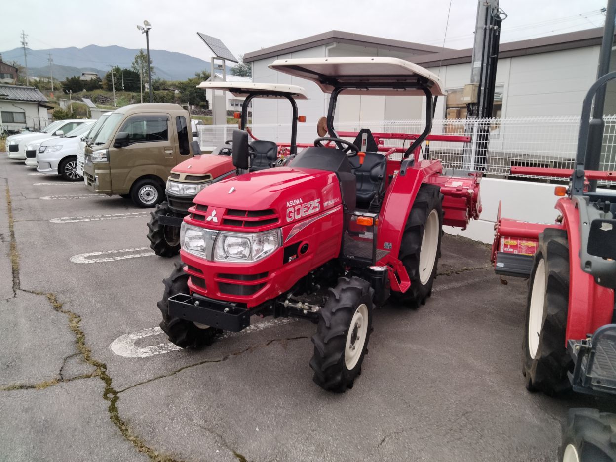 【整備待ち】三菱農機 トラクター GOE25