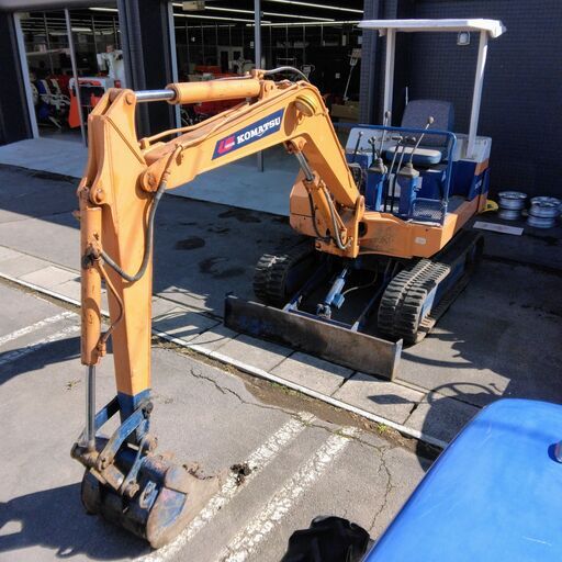 【整備済、程度普通】コマツ バックホー PC15-2 小松製作所 バックホー