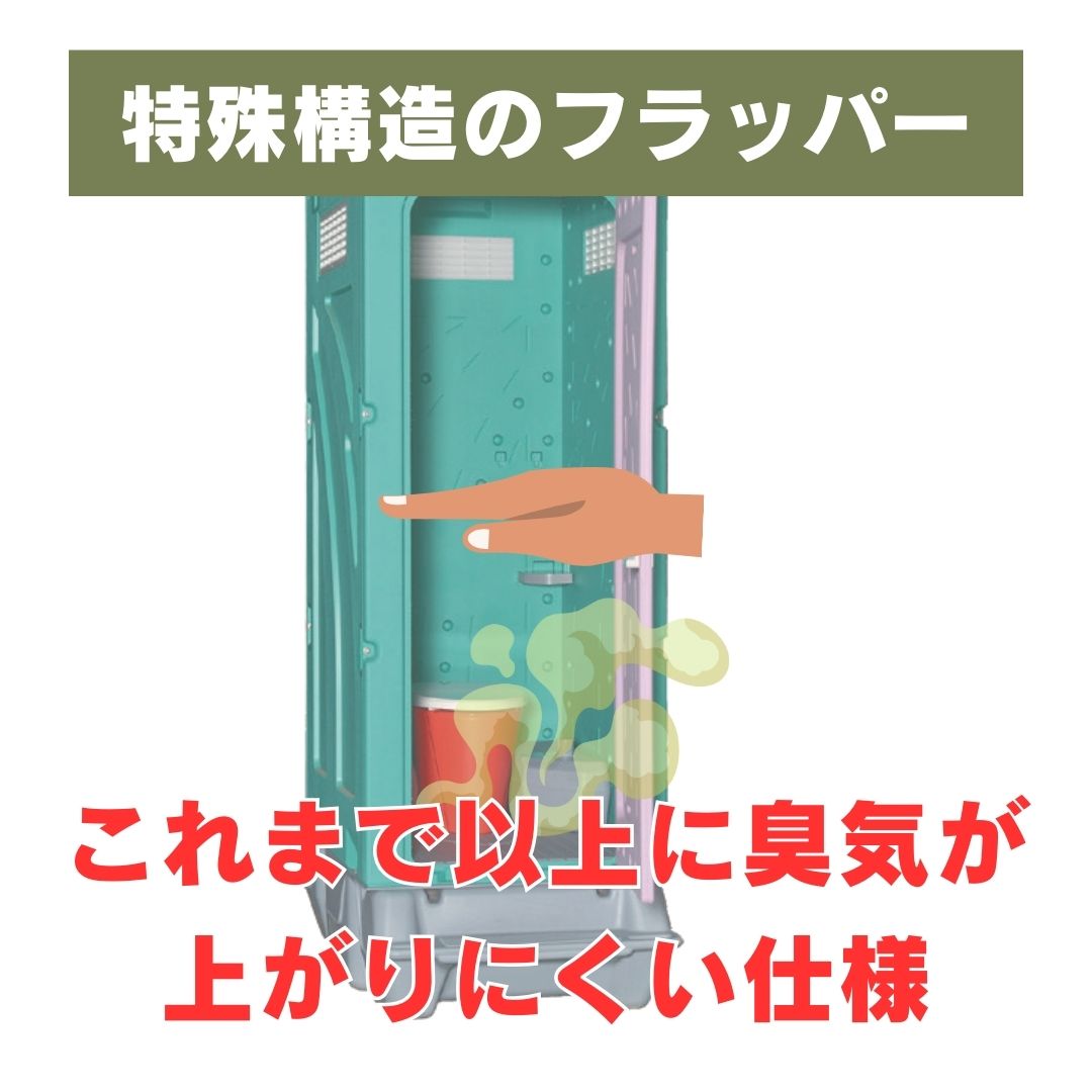 12/1~1/31限定価格】屋外用仮設トイレ ペダル式軽水洗式 洋式タイプ 便 