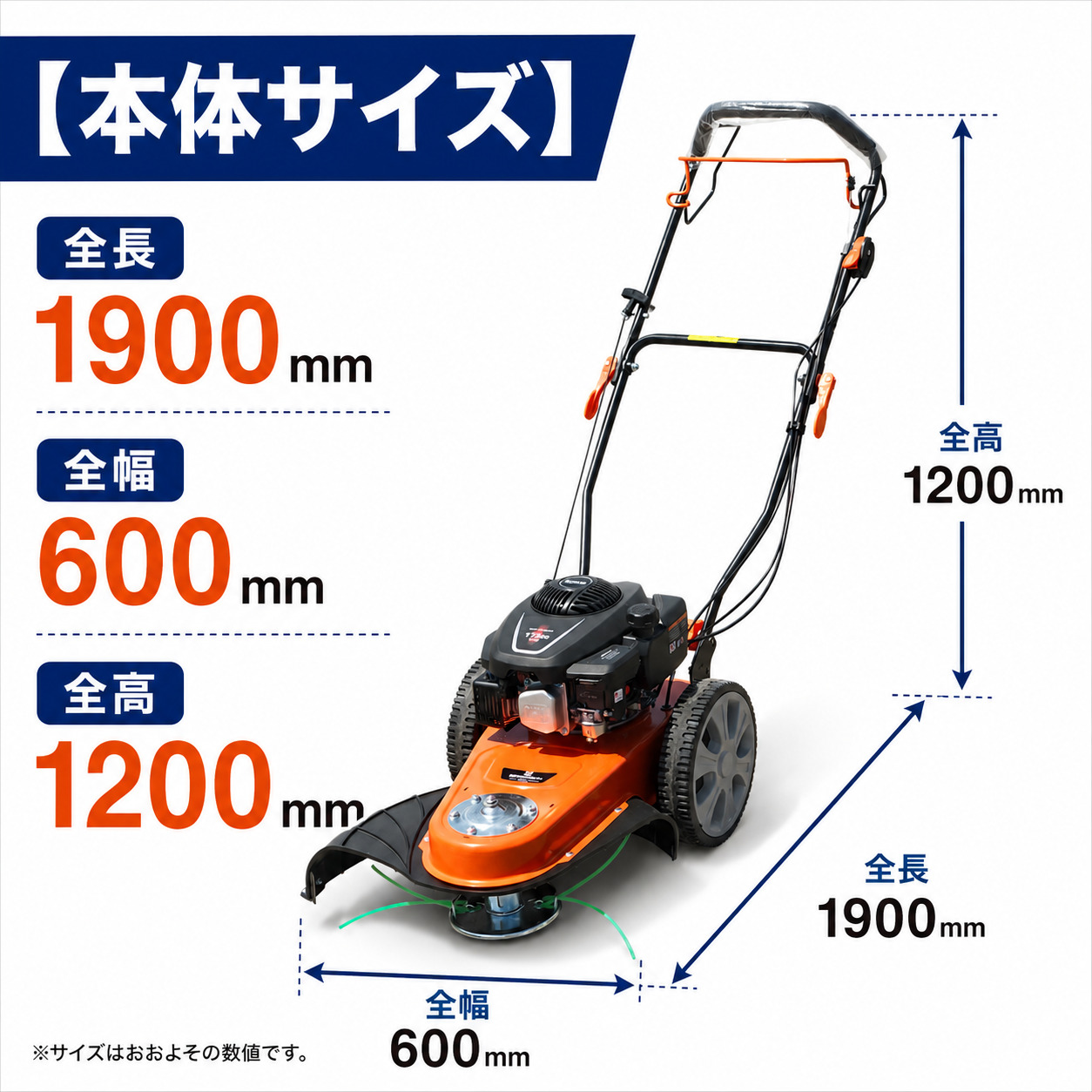 在庫あり】自走ナイロン草刈機 NM554 NOUKINAVI+（ノウキナビプラス