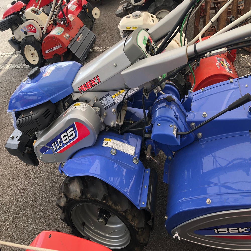 イセキ 耕耘機 KLC65ーRV12S 長さ×幅×高さ:1770×600×1130（mm） 作業幅600mm エンジン:ガソリンエンジン