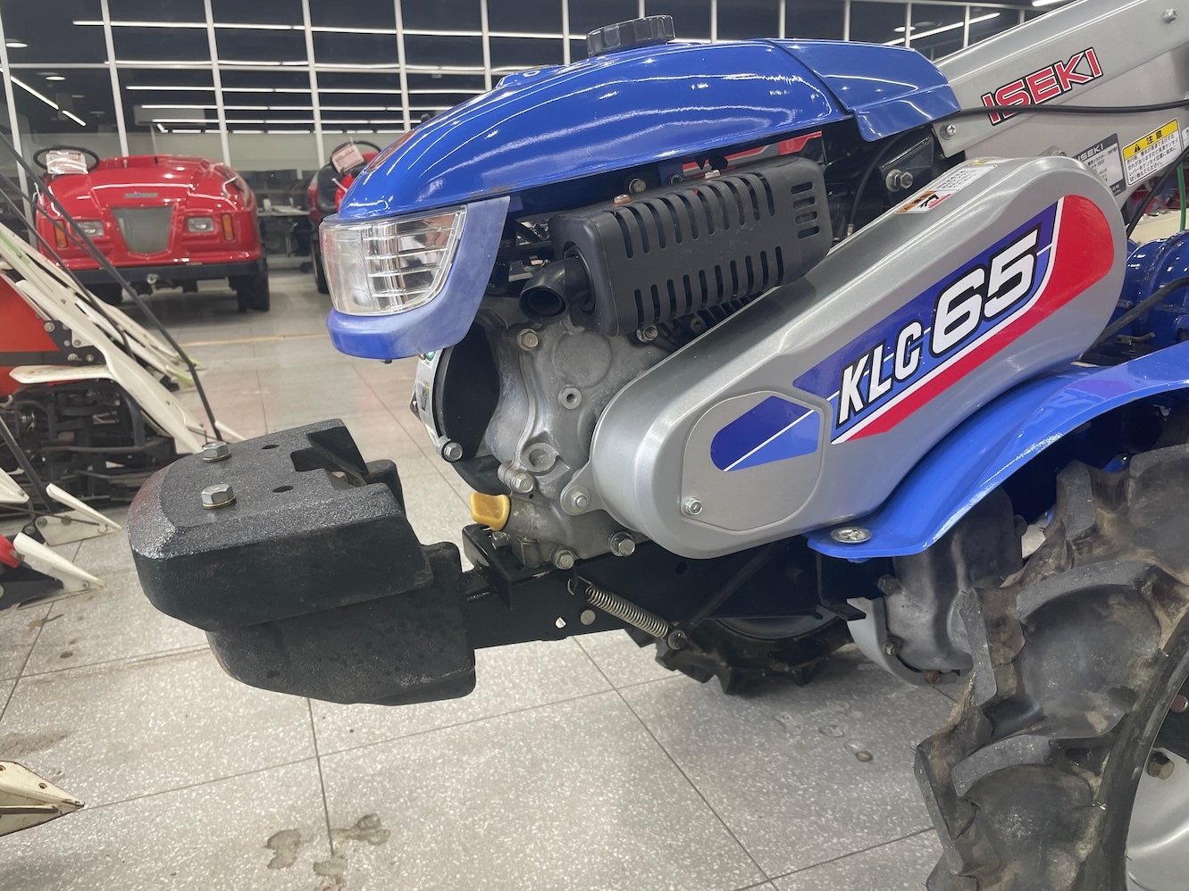 イセキ 耕耘機 KLC65ーRV12S 長さ×幅×高さ:1770×600×1130（mm） 作業幅600mm エンジン:ガソリンエンジン