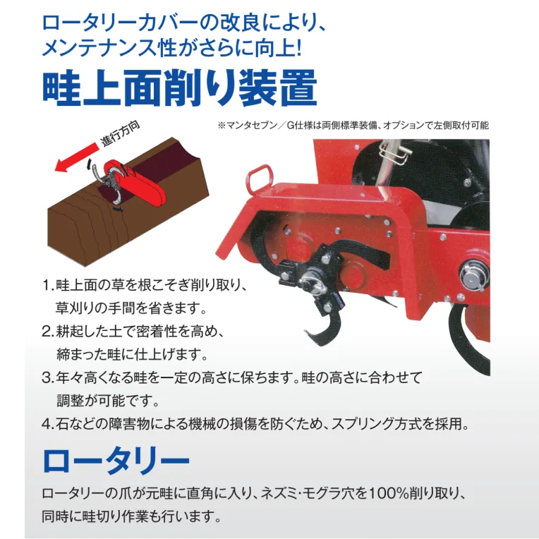 畦塗機 MANTA 7 WIDE (MNT7W-PP-M) 畦塗り機 畦塗り あぜ塗り | あぜ際