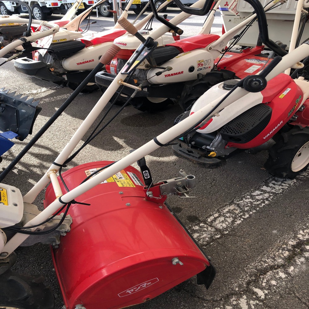 ヤンマー 管理機 MRT65EX 機体寸法:1410×575×1050(mm) 出力6.2ps 使用