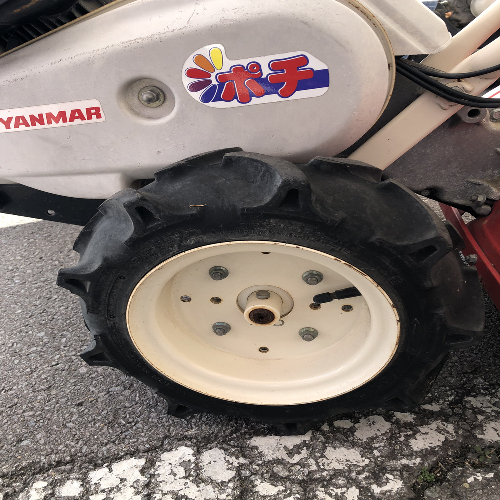 ヤンマー 管理機 MRT65EX 機体寸法:1410×575×1050(mm) 出力6.2ps 使用