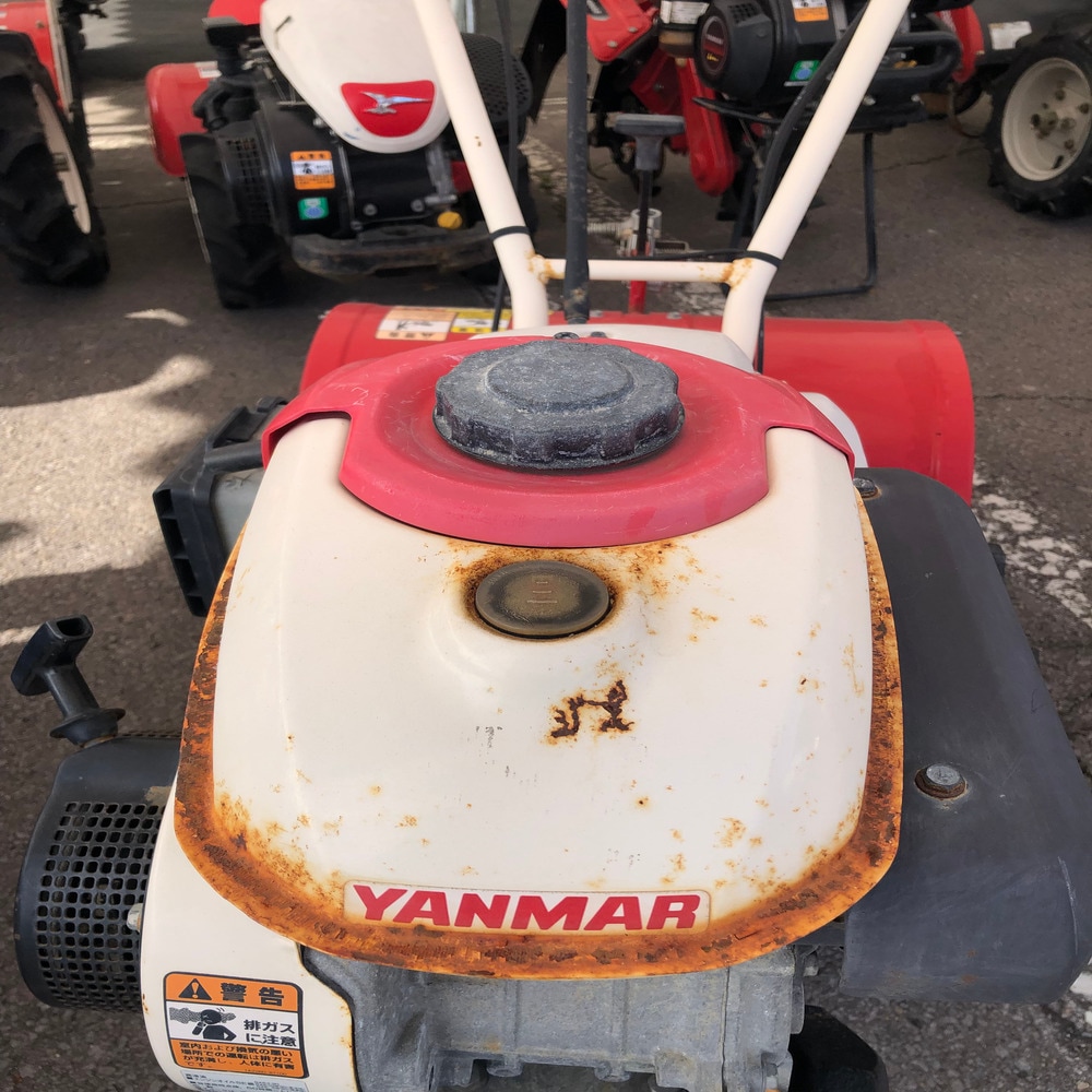 ヤンマー 管理機 MRT65EX 機体寸法:1410×575×1050(mm) 出力6.2ps 使用