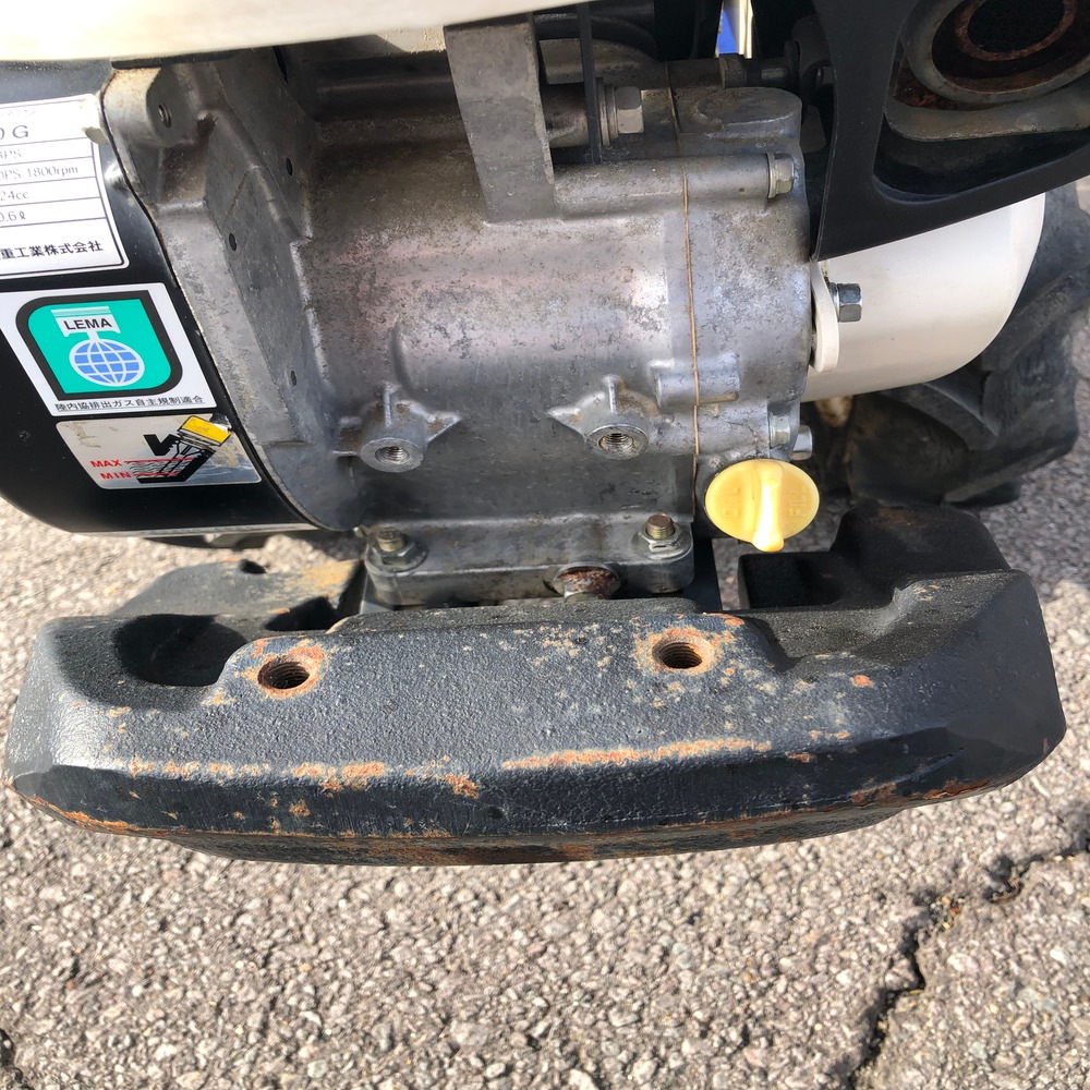 イセキ 管理機 KCR500-HX 機体寸法:1420×600×1120(mm) 出力4.3ps 使用