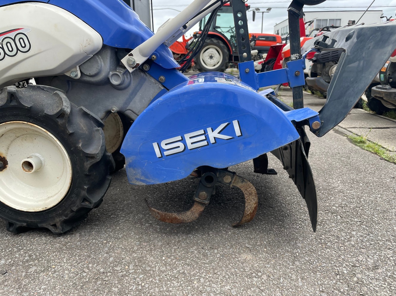 イセキ 管理機 KCR500-HX 機体寸法:1420×600×1120(mm) 出力4.3ps 使用