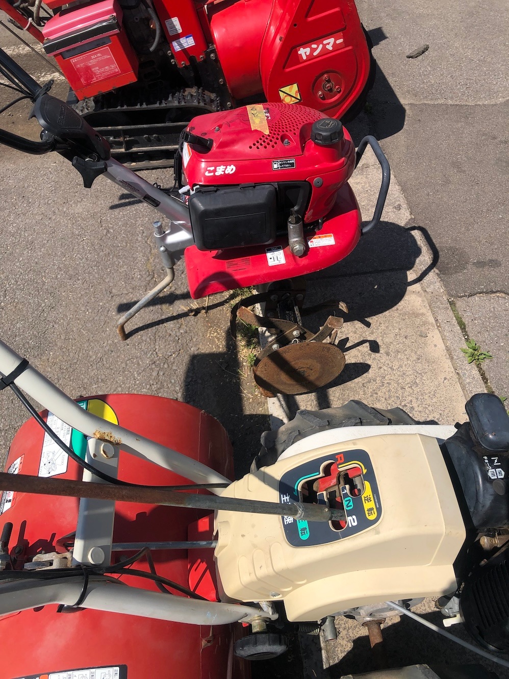 ロビン 管理機 RC560 機体寸法:1300×560×1060(mm) 出力5.0ps 使用燃料:無鉛ガソリン