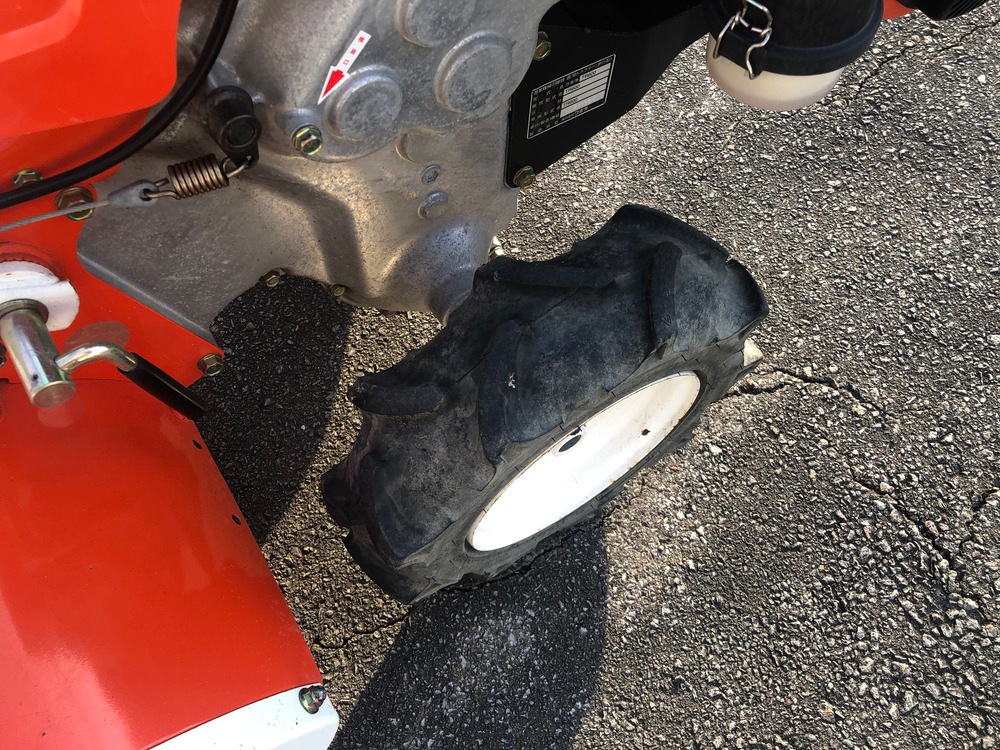 未整備】クボタ 管理機 TR600 機体寸法:1430mm×620mm×1050mm