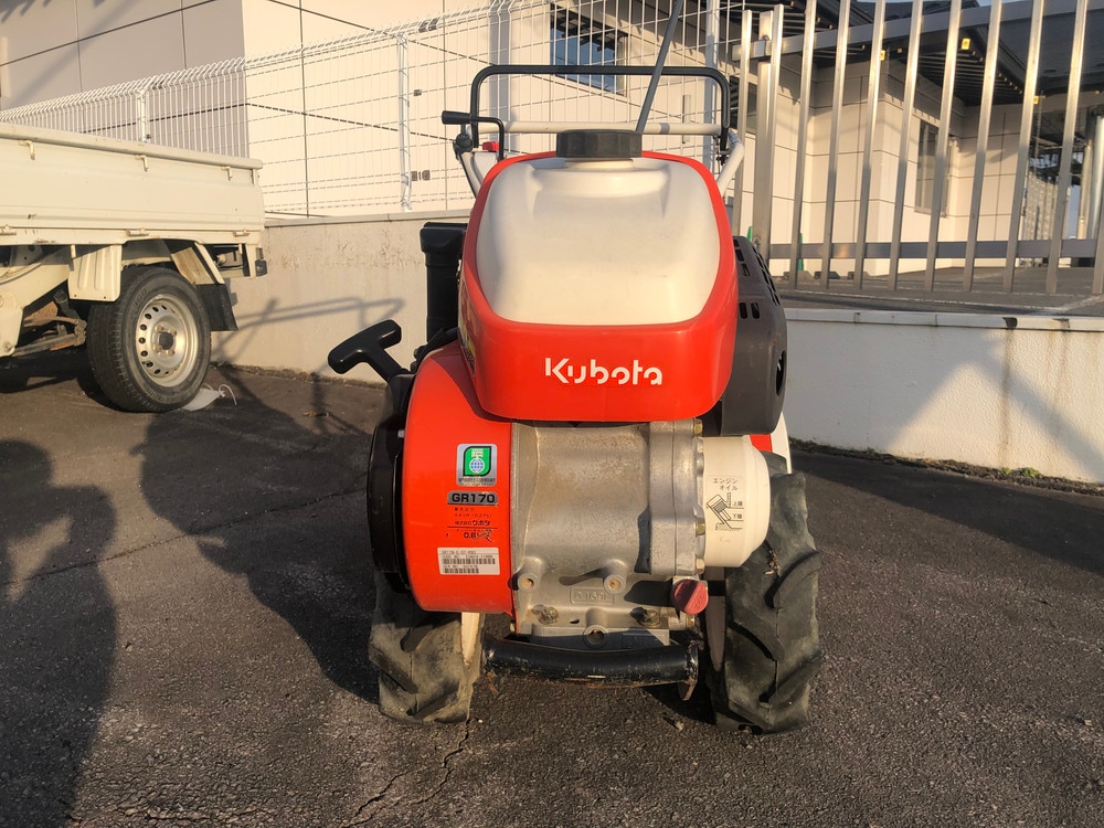 未整備】クボタ 管理機 TR600 機体寸法:1430mm×620mm×1050mm