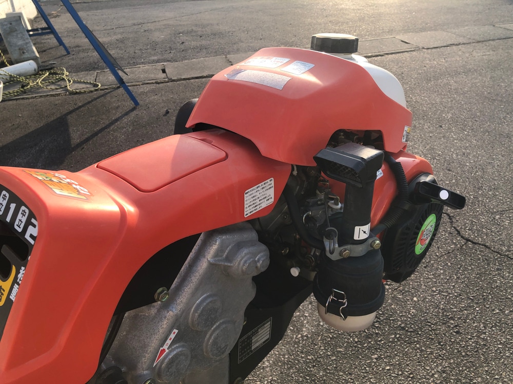 未整備】クボタ 管理機 TR600 機体寸法:1430mm×620mm×1050mm