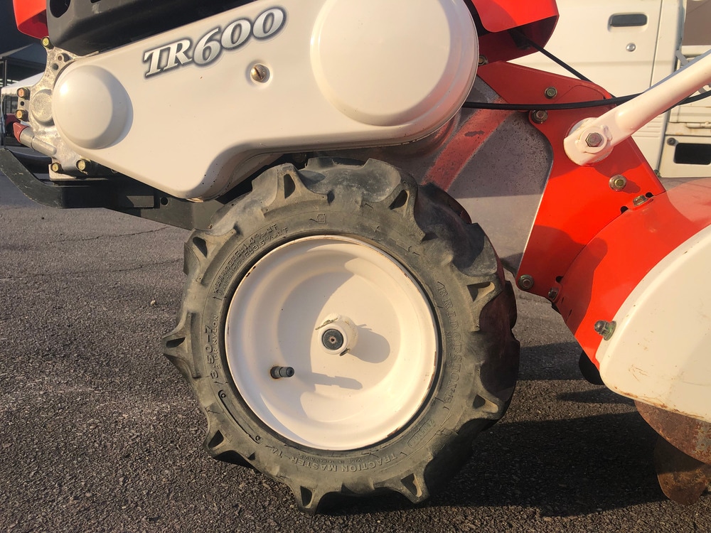未整備】クボタ 管理機 TR600 機体寸法:1430mm×620mm×1050mm