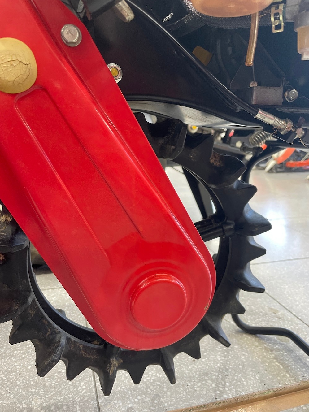 ヤンマー 管理機 SK450-DX 機体寸法:1520×615×1050 出力4.2PS 使用燃料 :ガソリン/2.3L