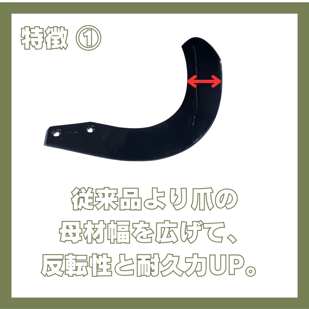 ニプロ製品適合爪(超硬合金溶着加工あり) NC14WR 右用 単品 ノウキナビプラス