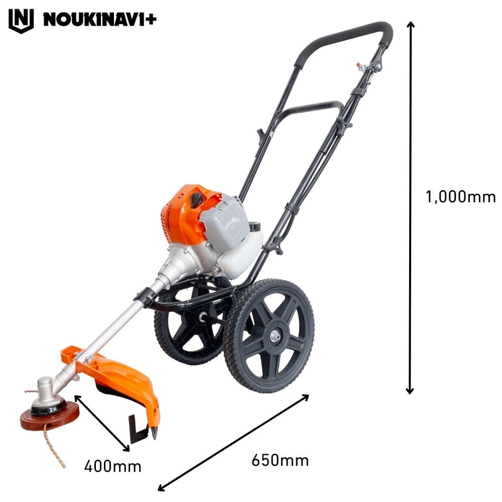 【4月入荷予定】手押し式エンジン草刈機 NOUKINAVI+（ノウキナビプラス）ゴールデンバイソン付き ST430