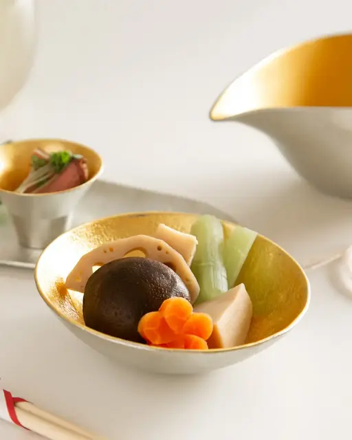 Kuzushi - Tare - 特大 - 金箔｜錫製雑貨・酒器の通販は能作オンライン