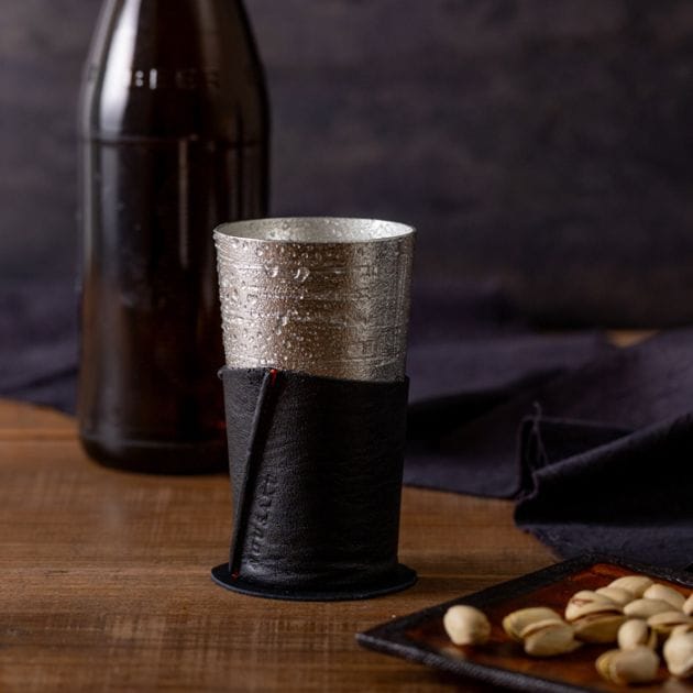 ビアカップ - シラカバセット｜錫製雑貨・酒器の通販は能作