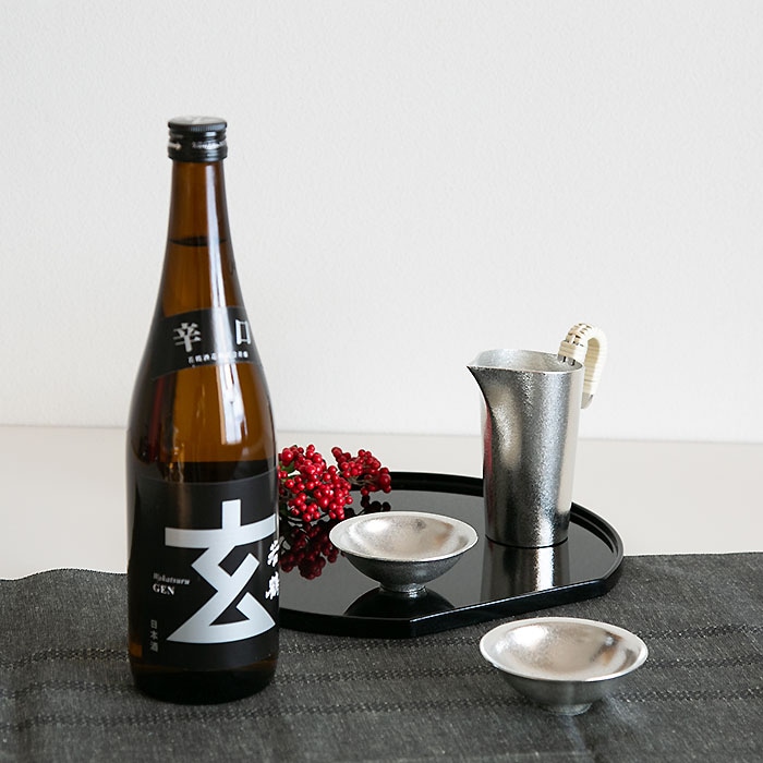 玄×能作 平杯で楽しむ燗酒セット
