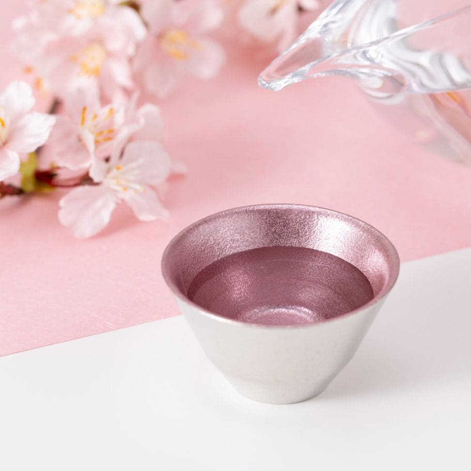 桜小鉢 - 淡桜｜錫製雑貨・酒器の通販は能作オンラインショップ【公式】