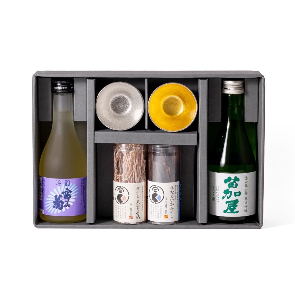 飲み比べ晩酌セット（おつまみ2種付）｜錫製雑貨・酒器の通販は