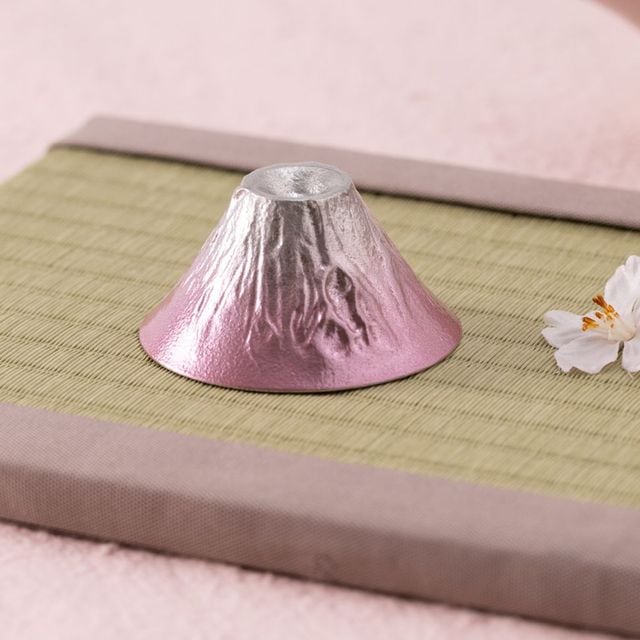 Kuzushi - Yure - ミニ - 淡桜 2ヶセット（桐箱入）｜錫製雑貨・酒器の