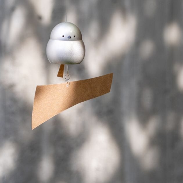 【新品/未使用/レア】能作　アンブレラ風鈴（イエローグリーン） 新品/レア】能作 アンブレラ風鈴（イエローグリーン）