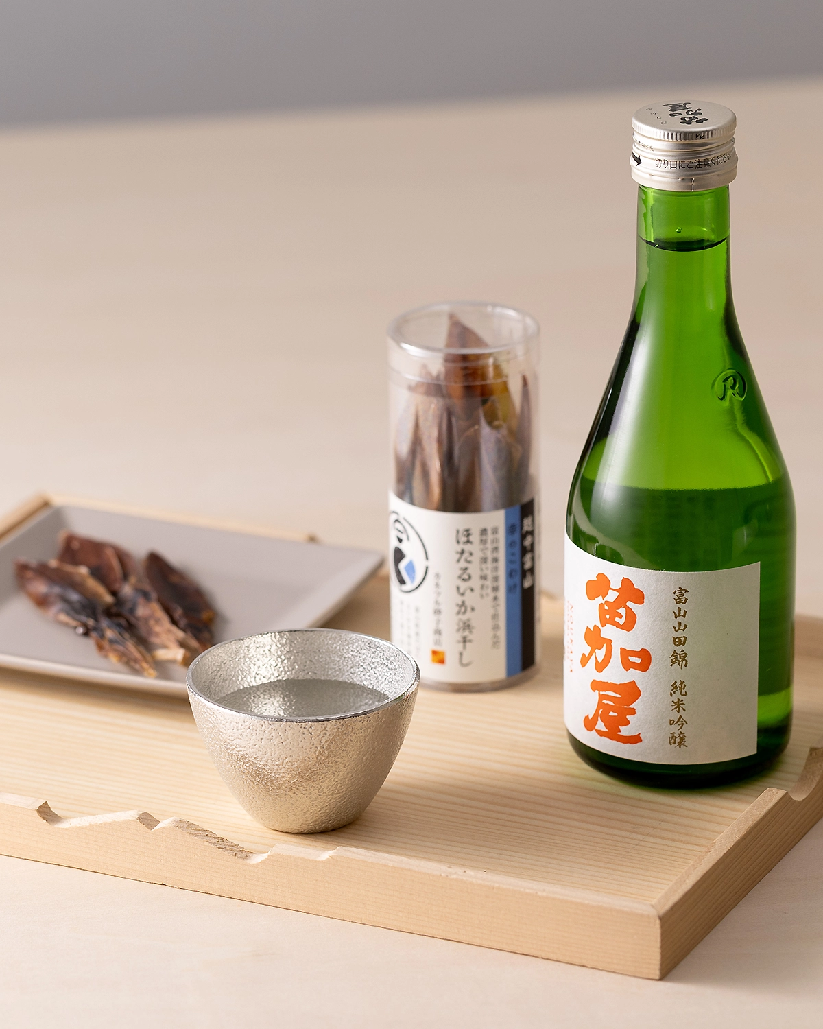 名入れ可｜若鶴酒造 × 能作 気軽に晩酌セット｜錫製雑貨・酒器の通販は