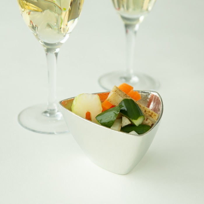 小鉢 - 丸・三角・四角｜錫製雑貨・酒器の通販は能作オンライン