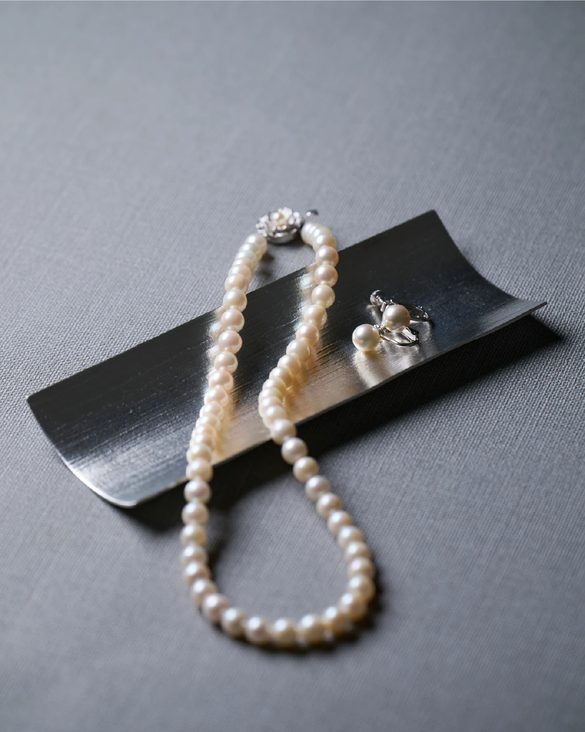 おしぼり皿 - 2ヶ入 ｜錫製雑貨・酒器の通販は能作オンラインショップ