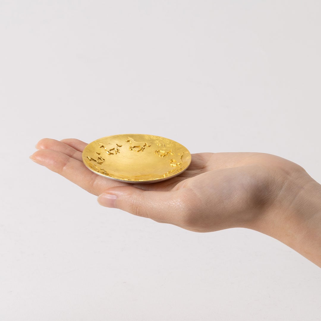 祝杯 - 午 - 金箔｜錫製雑貨・酒器の通販は能作オンラインショップ【公式】