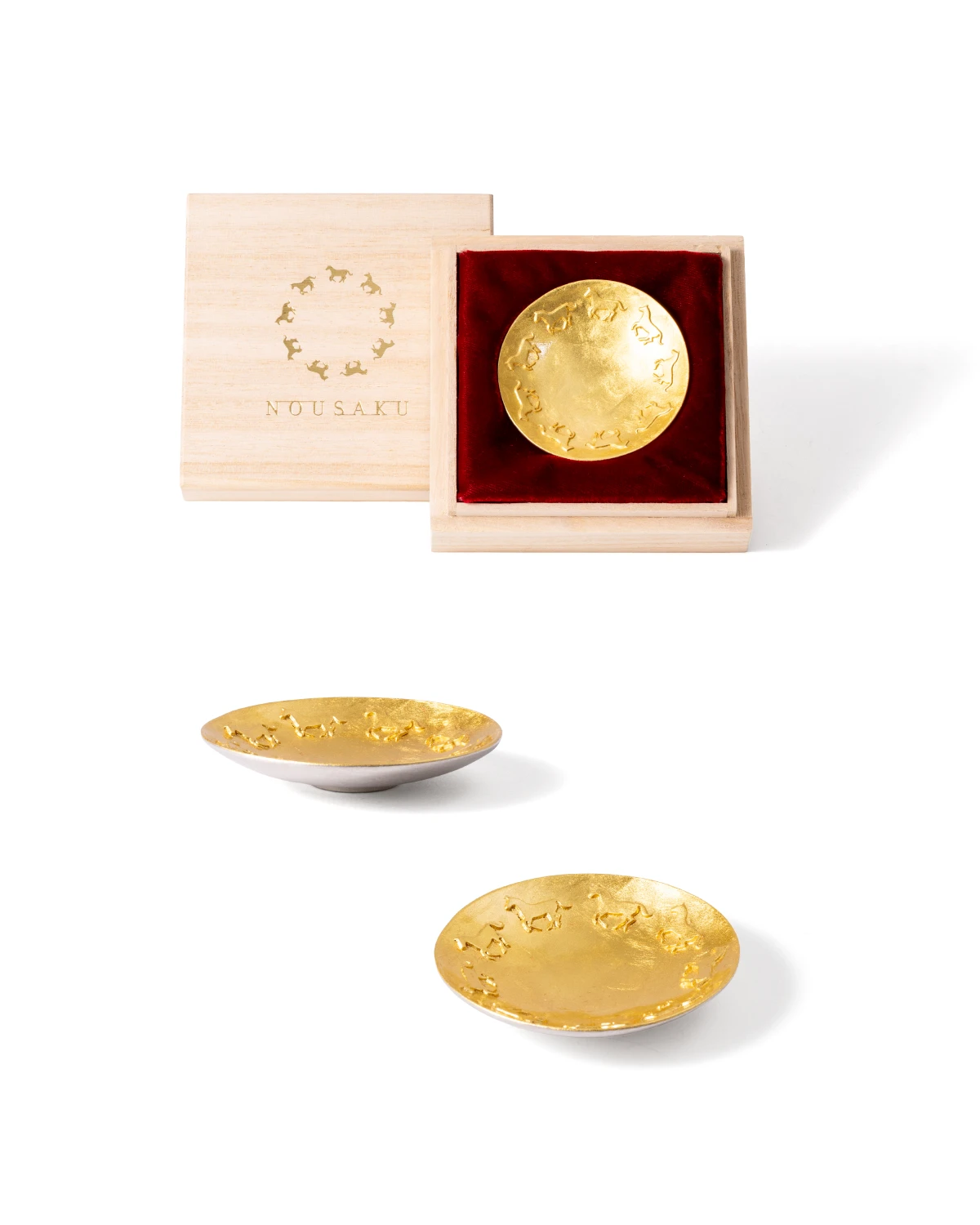 祝杯 - 午 - 金箔｜錫製雑貨・酒器の通販は能作オンラインショップ【公式】