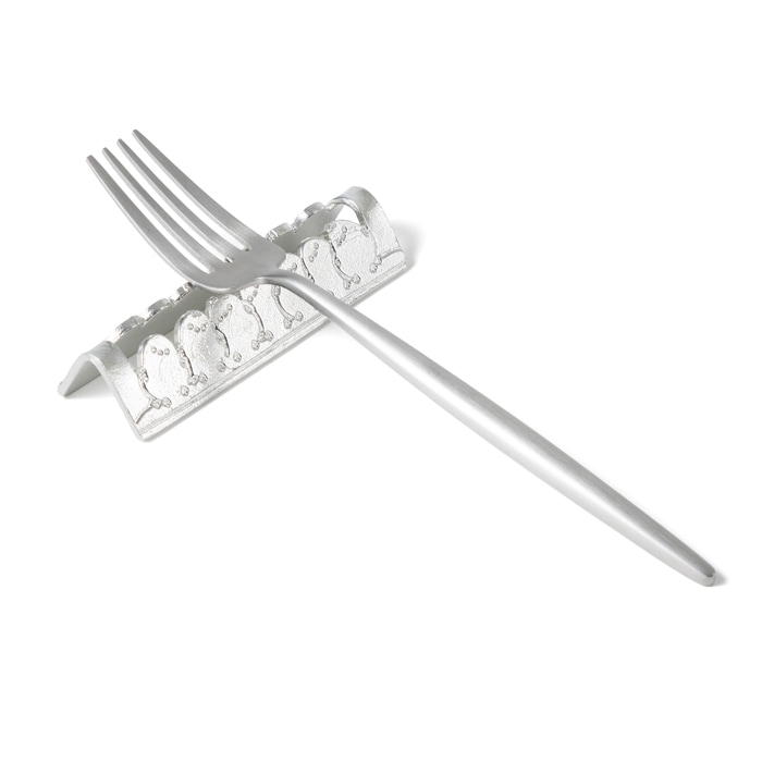 カトラリーレスト - シマエナガ - 2ヶ入｜錫製雑貨・酒器の通販は能作