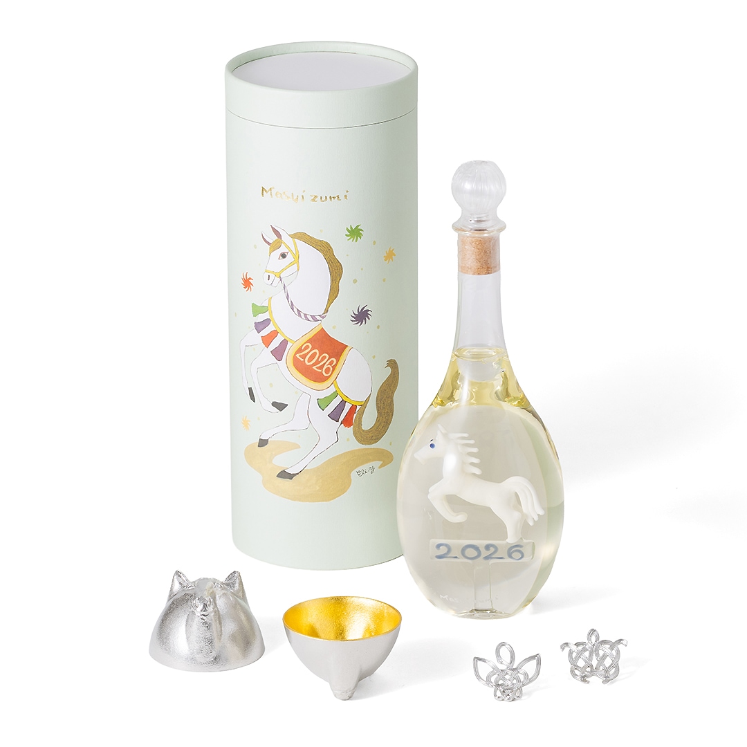 能作×満寿泉 干支「午」づくし酒器セット｜錫製雑貨・酒器の通販は能作