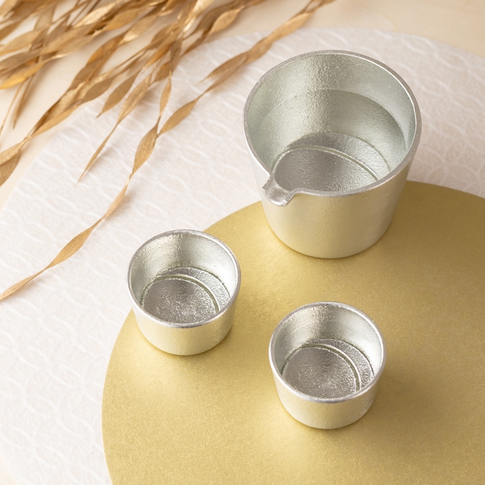 【専用】能作　酒器セット　錫製 月の酒器 - セット｜錫製雑貨・酒器の通販は能作オンライン