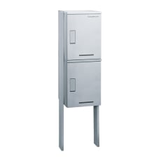 河村電器　集合住宅向け宅配ボックス　ポール設置タイプ　KD2-31PS, KD2-31PW
