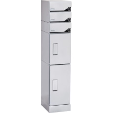 河村電器　集合住宅向け宅配ボックス　ポスト一体タイプ　KD3M2-42C-RS,KD3M2-42C-RW,KD3M2-42C-RBL