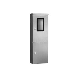 河村電器　ステンレス製ヘアライン引込計器盤用キャビネット　SMO101