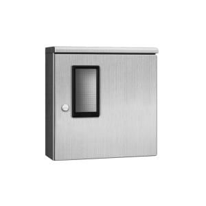 河村電器　ステンレス製ヘアライン引込計器盤用キャビネット　SMO200-1