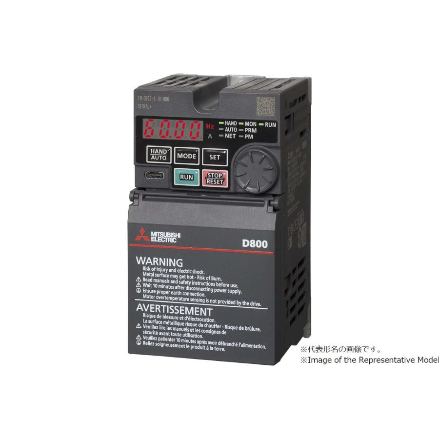 三菱電機　インバーター　FR-D820-7.5K