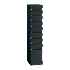 河村電器　集合住宅向け宅配ボックス　ポスト一体タイプ　KD8M1-42C-RTS,KD8M1-42C-RTW,KD8M1-42C-RTBL