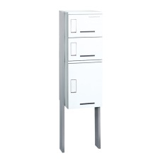 河村電器　集合住宅向け宅配ボックス　ポール設置タイプ　KD3-50PS, KD3-50PW