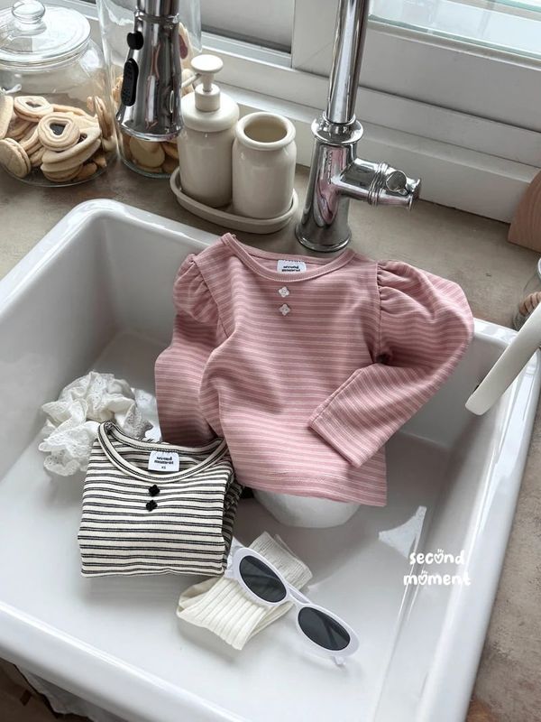 ��ͽ���SECONDMOMENT��9.Puff Striped T